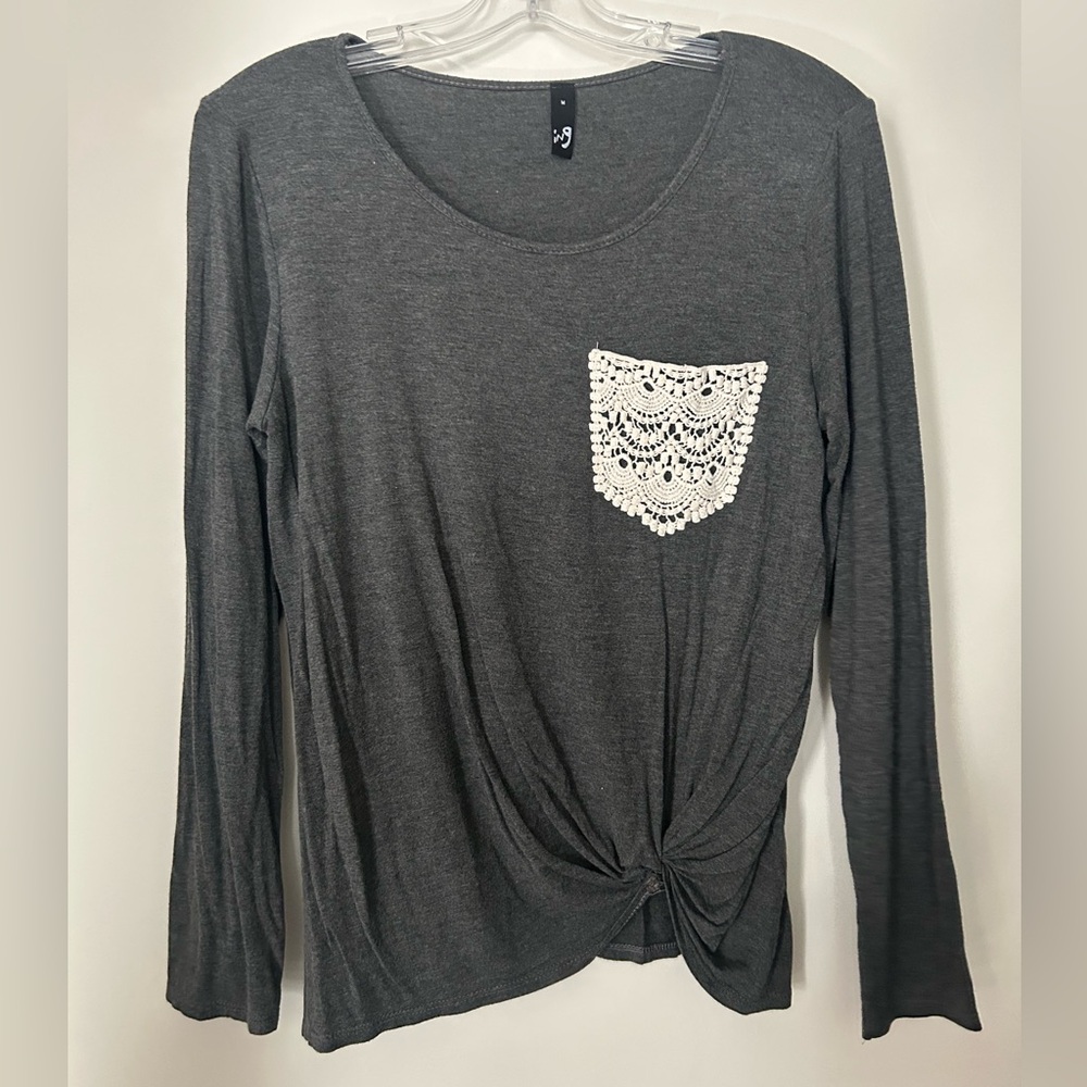 🟢Gathered waist Long Sleeve T-shirt🟢
